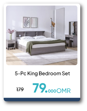 NSSO26-SD-5-Pc King Bedroom Set