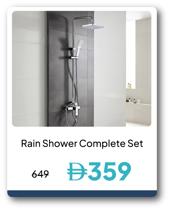 PWU26A-SD-C-Rain Shower Complete St