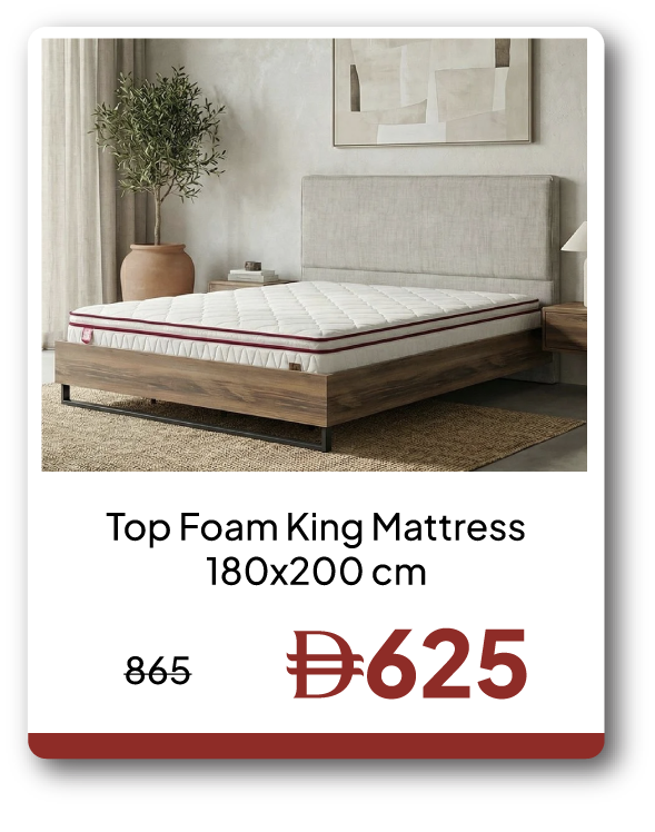 EHU26-SD-Foam King Mattress