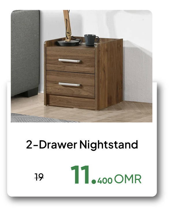 BAAO26-SD-2-D Nightstand