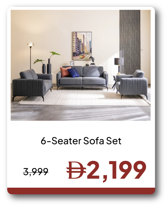 EHU26-SD-6-Seater Sofa Set