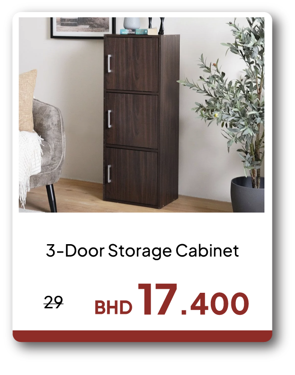 EHB26-SD-3-Door Storage Cabinet