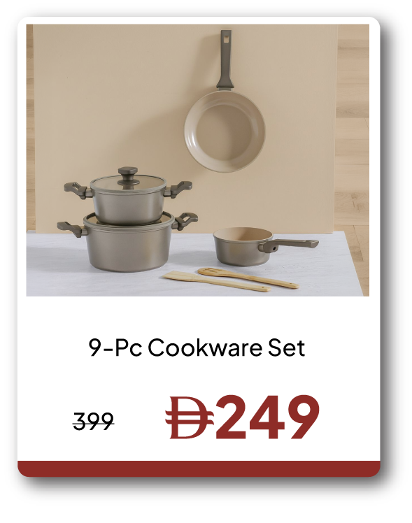 EHU26-SD-9-Pc Cookware Set 