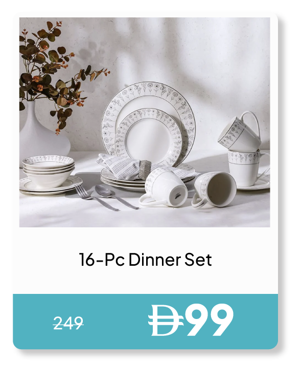 PWSU26-SDJ-16-Pc Dinner Set