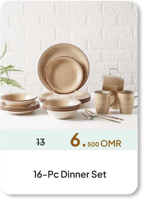 NASO26-C&C-16-Pc Dinner Set