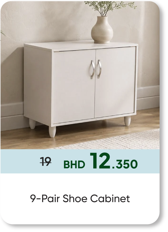 HSSB26-SD-9-Pair Shoe Cabinet