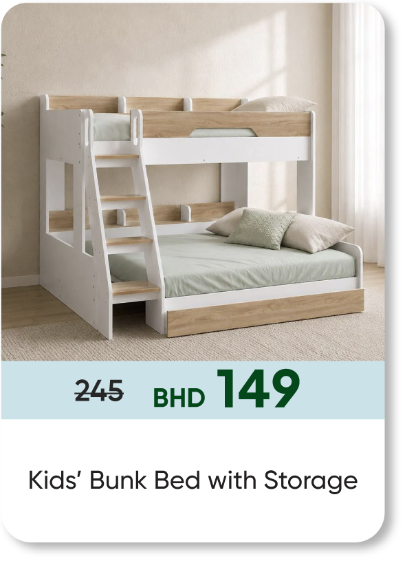 HSSB26-SD-Kids’ Bunk Bed  Storage