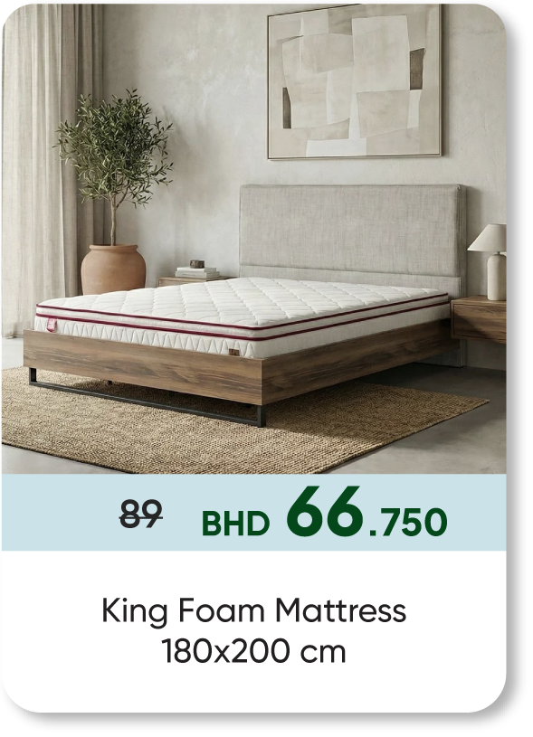 HSSB26-SD-King Foam Mattress