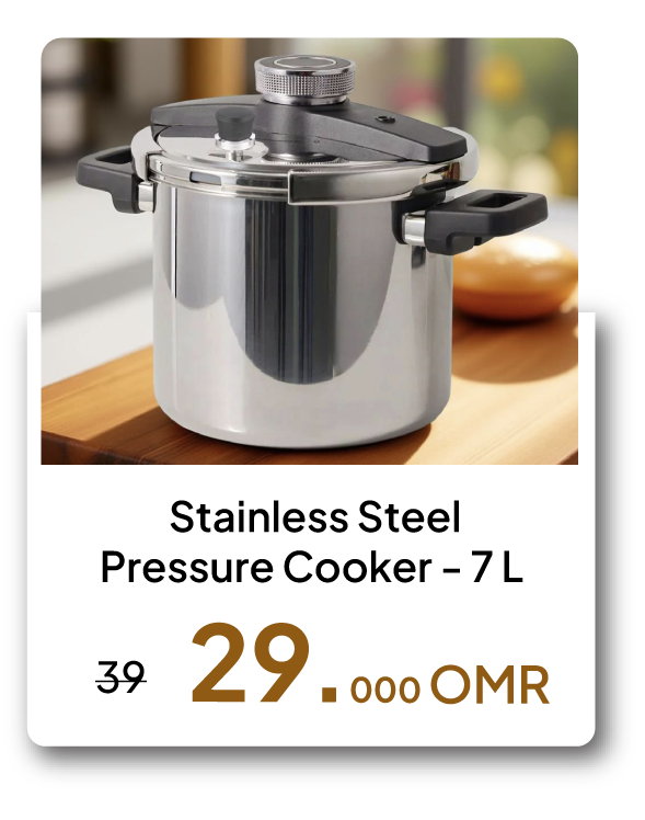 BARO26-C&C- SS Pressure Cooker