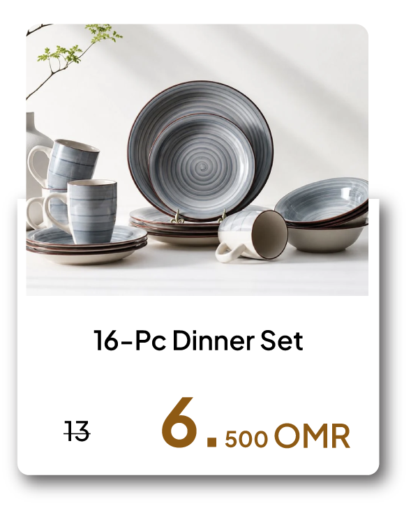 BARO26-C&C-16-Pc Dinner Set