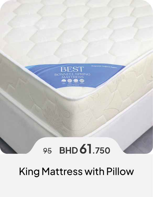 SFB26-SD-King Mattress with Pillow