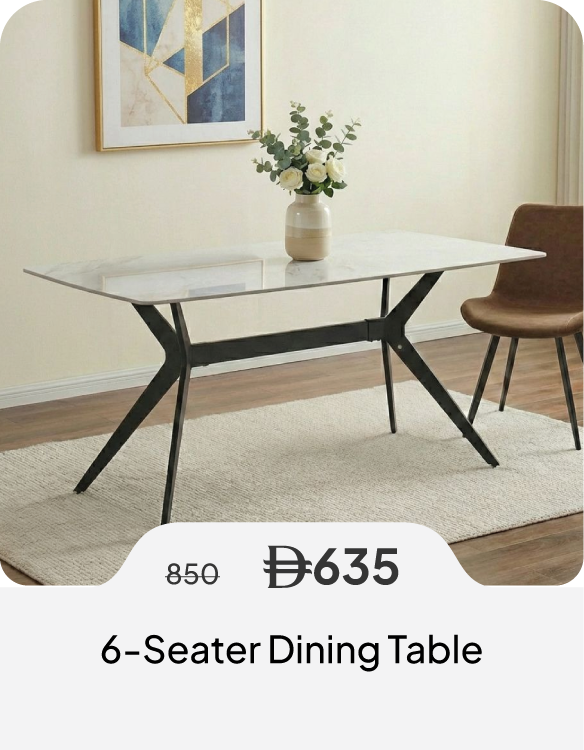 SSU26-SD-6-Seater Dining Table