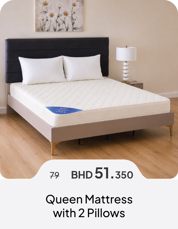 SSSB26-SD-Queen Mattress 2 Pillows
