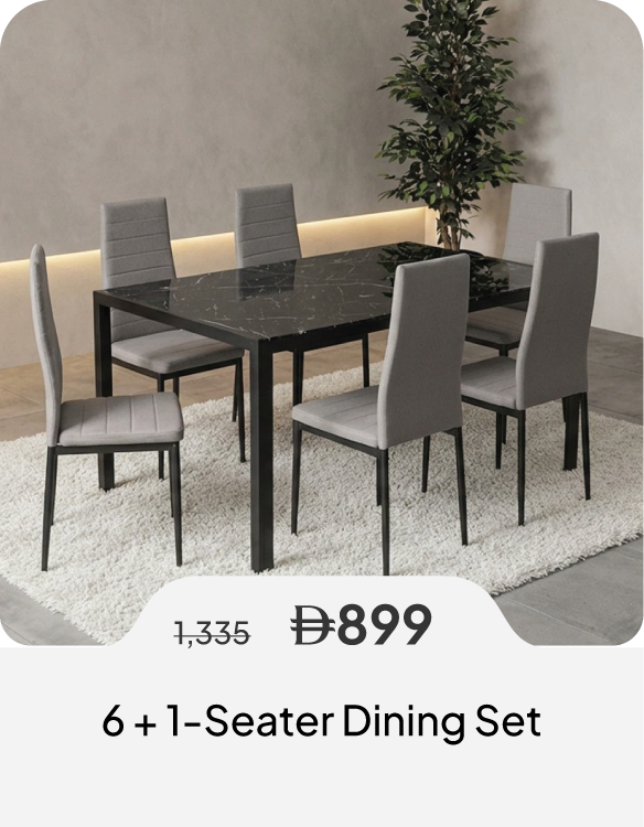 SSSU26-SD-1 + 6-Seater Dining Set 