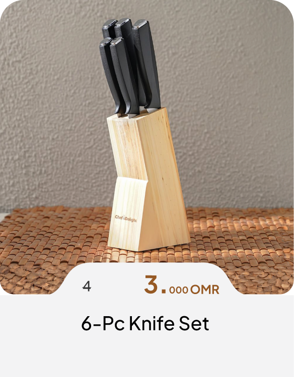 DABO26-C&C-6-Pc Knife Set 