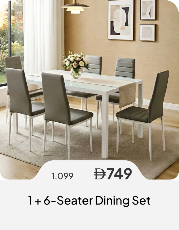 SSSU26-SD-1 + 6-S Dining Set
