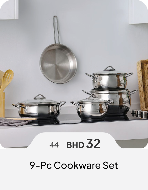 SSSB26-SD-9-Pc Cookware Set