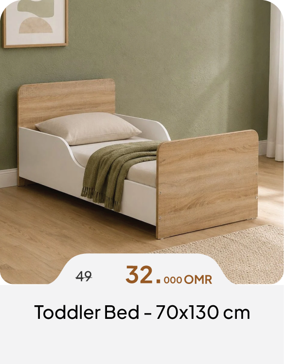 BAHO26-SD-Toddler Bed - 70x130 cm