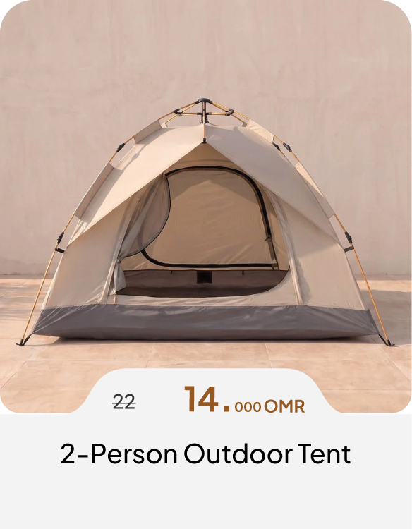 BAHO26-C&C-2-Person Outdoor Tent 