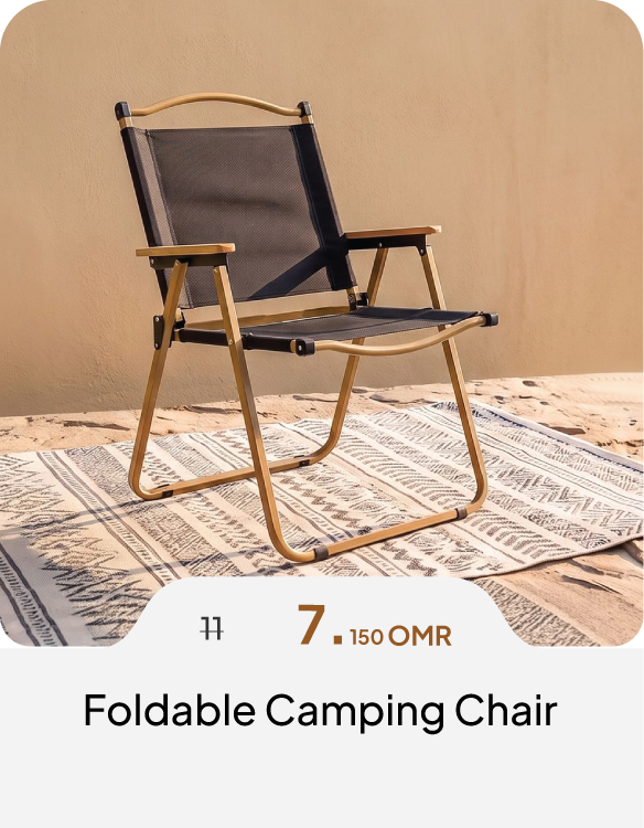 BAHO26-C&C-Foldable Camping Chair