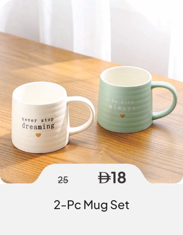 HFU26-SD-2-Pc Mug Set