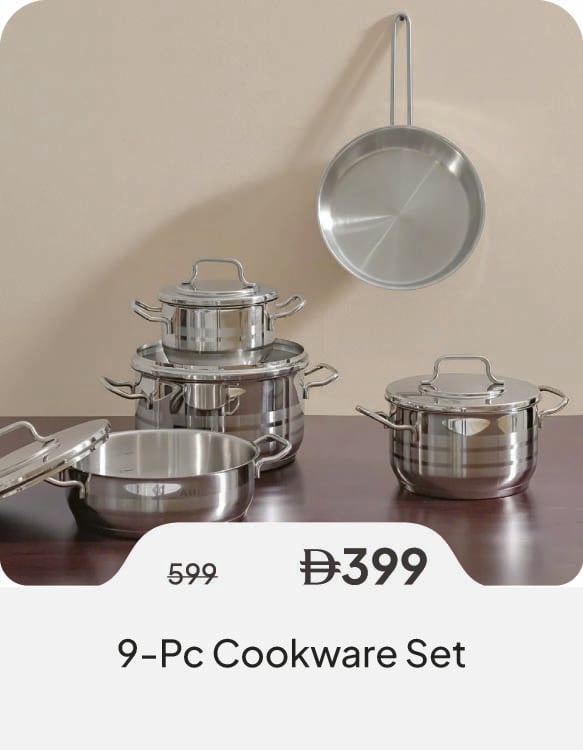 HFU26-SD-9-Pc Cookware Set