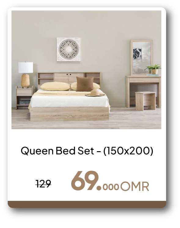 ESSO26-SD-Queen Bed Set - (150x200)