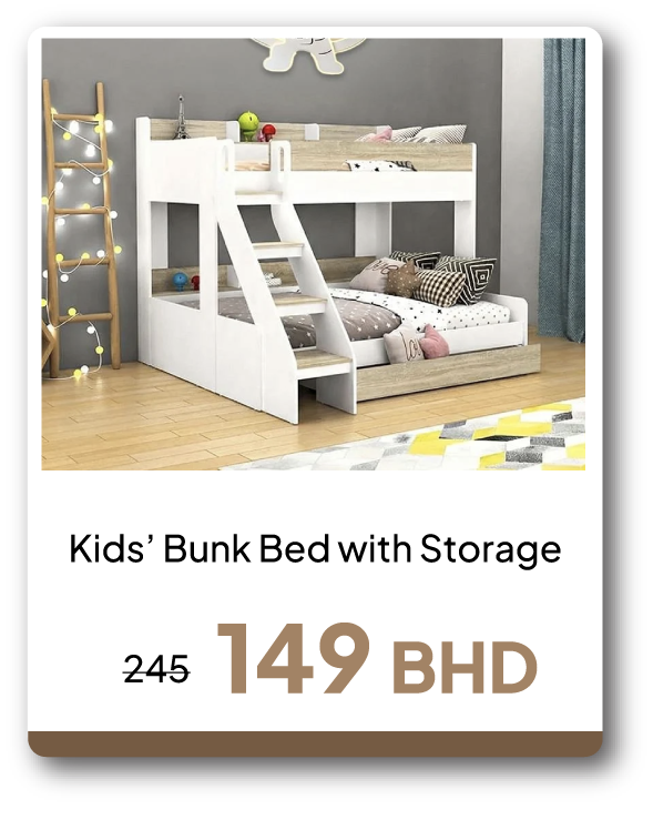 ESSB26-SD-F-Kids’ Bunk Bed W Storge