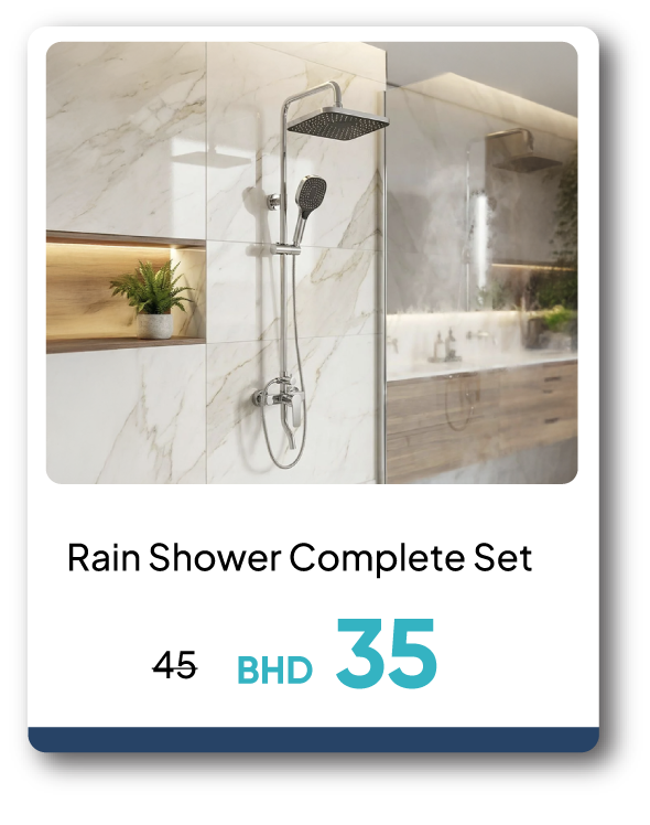 PWSB26-SD-C-Rain Shower CompleteSet