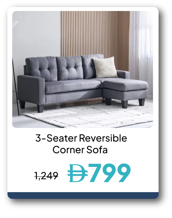 PWU26-SD-3S Reversible Corner Sofa