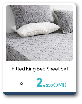 NSSO26-SD-Fitted King Bed Sheet Set