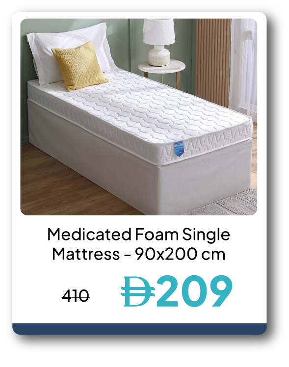 PWU26-SD-Medicated Foam Single Matt