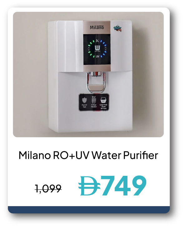 SRSU26-SD-Milano RO+UV H2O Purifier