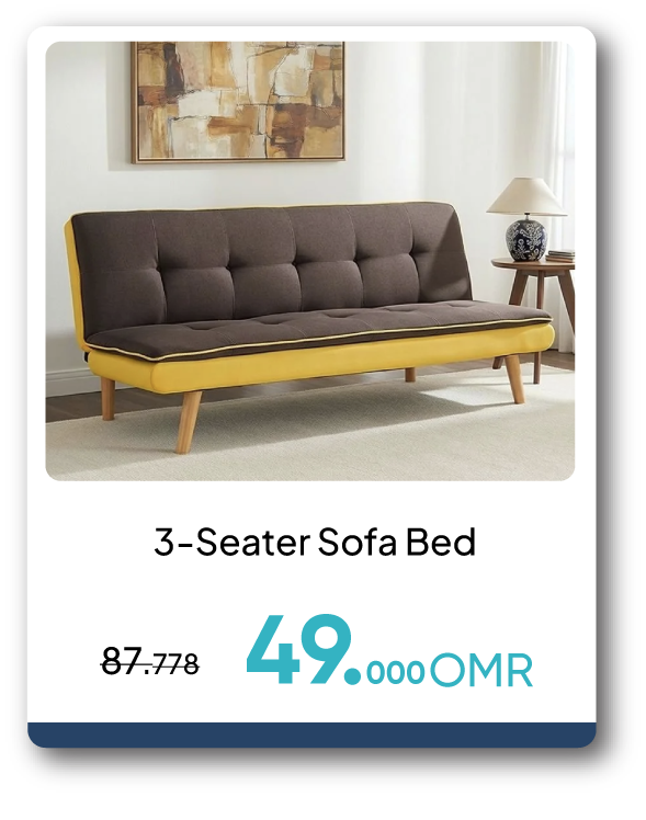 NSSO26-SD-3-Seater Sofa Bed