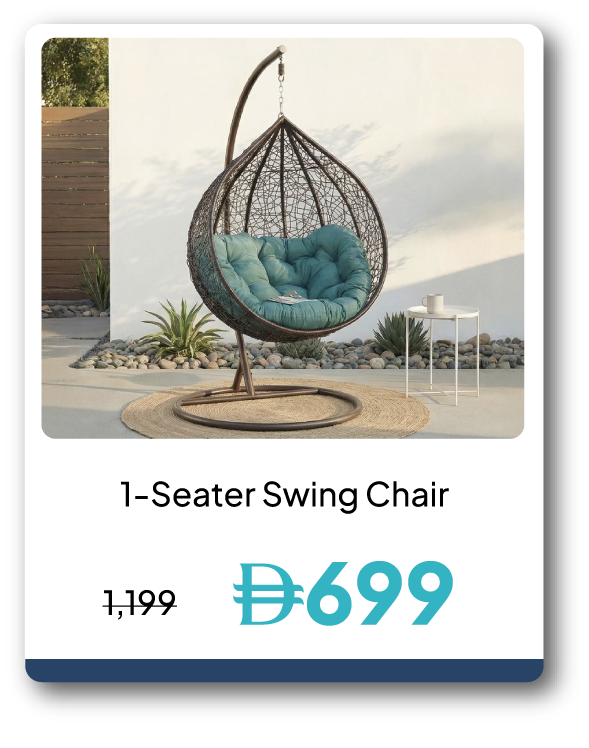 PWU26A-SD-1-Seater Swing Chair