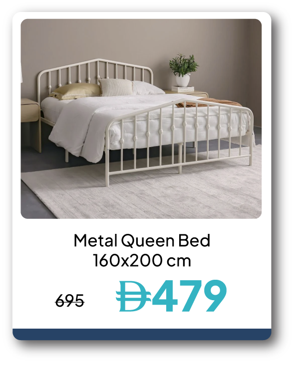 PWU26A-SD-Metal Queen Bed-160x200cm