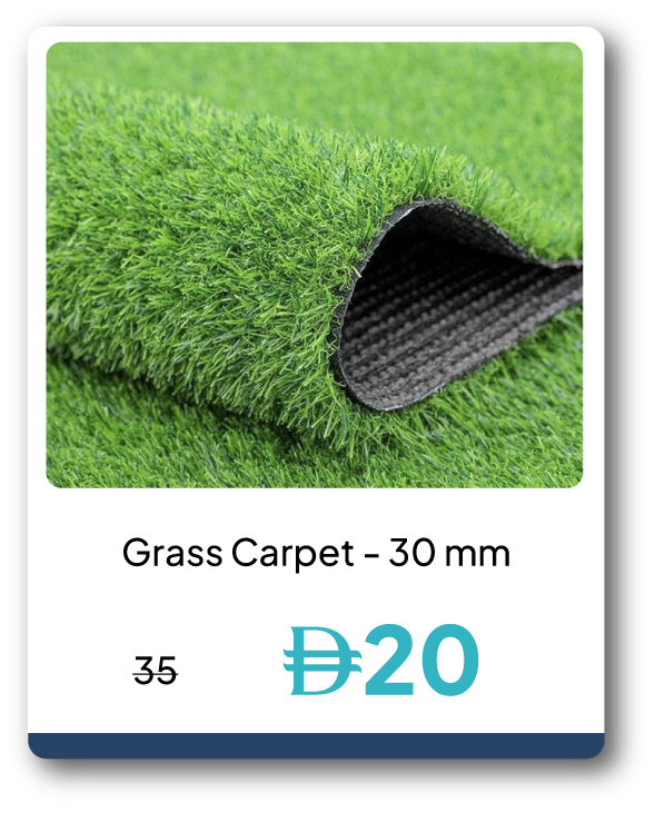 PWU26A-SD-C-Grass Carpet - 30 mm