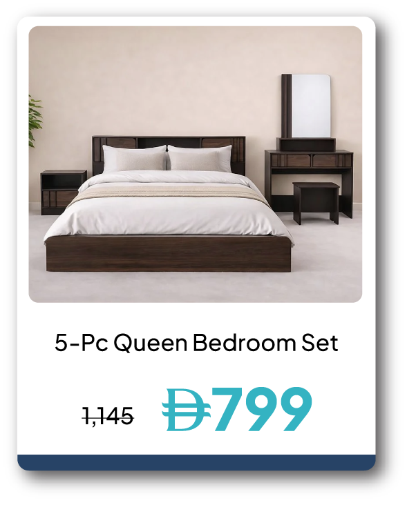 PWU26A-SD-5-Pc Queen Bedroom Set