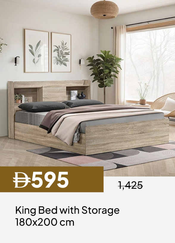 GESU26A-SDF-King Bed with Storage