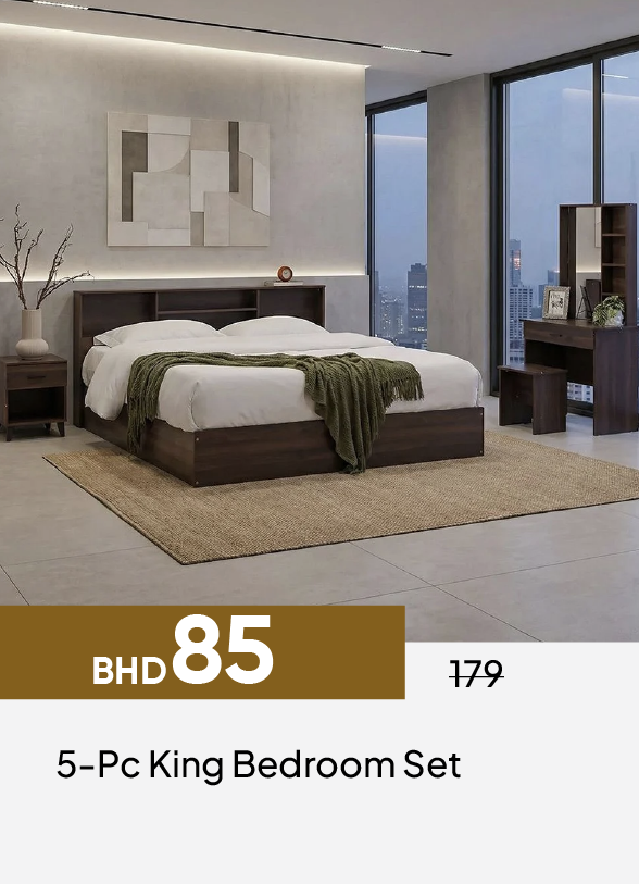GESB26-SDF-5-Pc King Bedroom Set