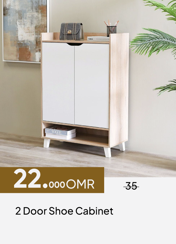 GESO26-SD-2 Door Shoe Cabinet