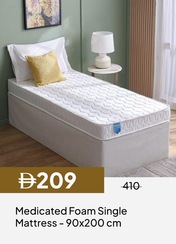 GESU26-SD-Med Foam Single Mattress