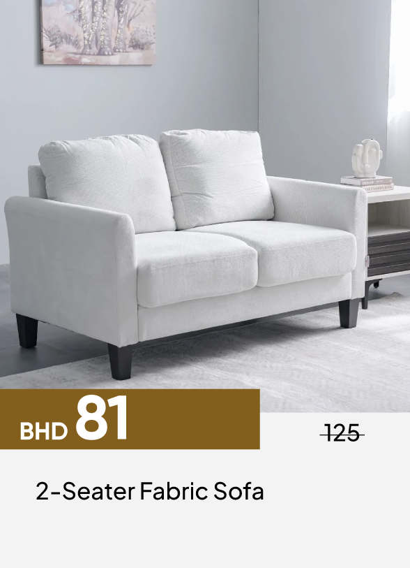 GESB26-SDF-2-Seater Fabric Sofa