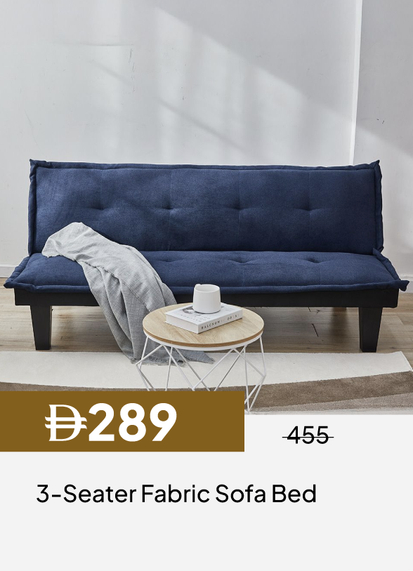 ESSU26-SDM-3-S Fabric Sofa Bed