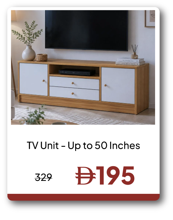 EHU26-SD-TV Unit - Up to 50 Inches