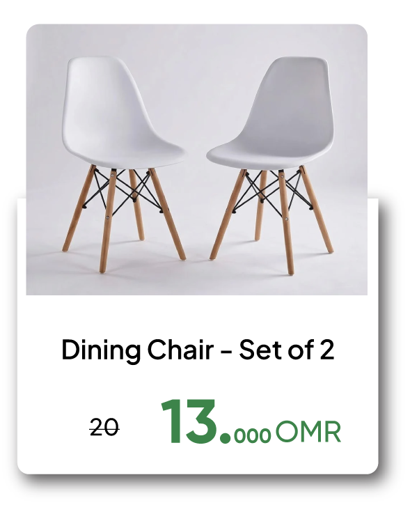 BAAO26-SD-Dining Chair - Set of 2