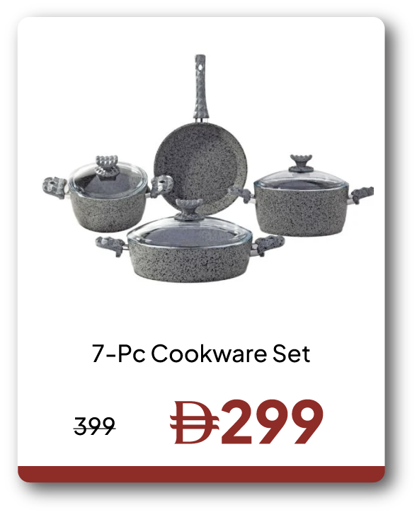 EHU26-SD-7-Pc Cookware Set