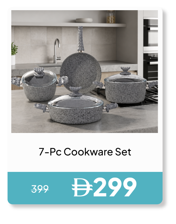 PWSU26-SDJ-7-Pc Cookware Set