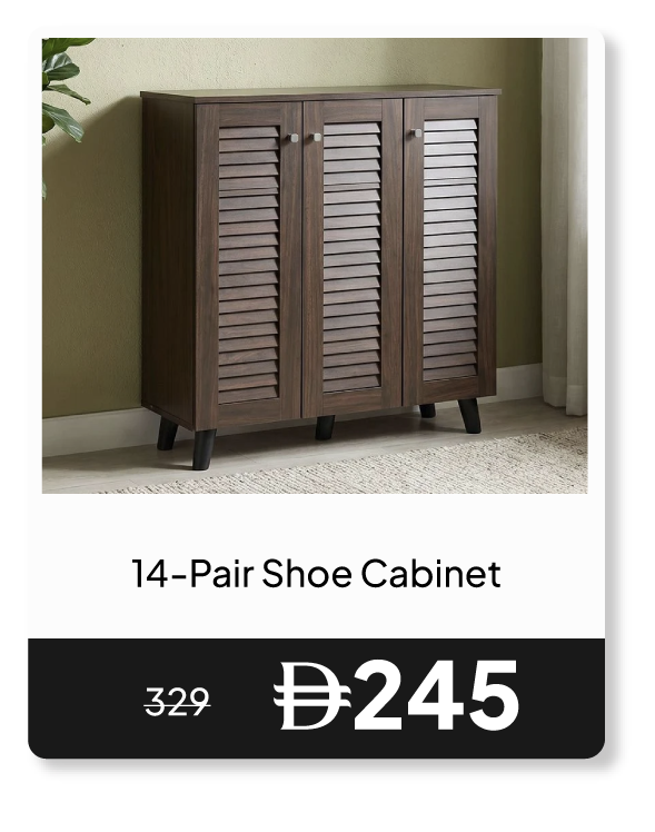 RSU26-SD-14-Pair Shoe Cabinet