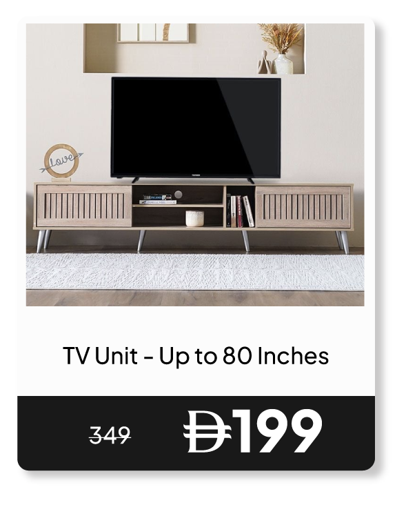 RSU26-SD-TV Unit - Up to 80 Inches